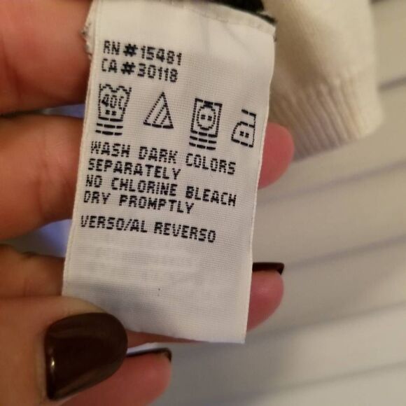 Tommy Hilfiger Disney Golf Sweater Black White Large - Picture 8 of 9